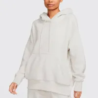 Hanorac pentru femei Nike Sportswear Plush Oversized Pullover White photo 2