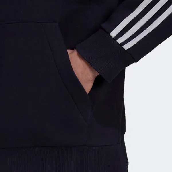 Толстовка для мужчин Adidas Box Logo 3S Fleece Прямой/ Тёмно синий photo 6