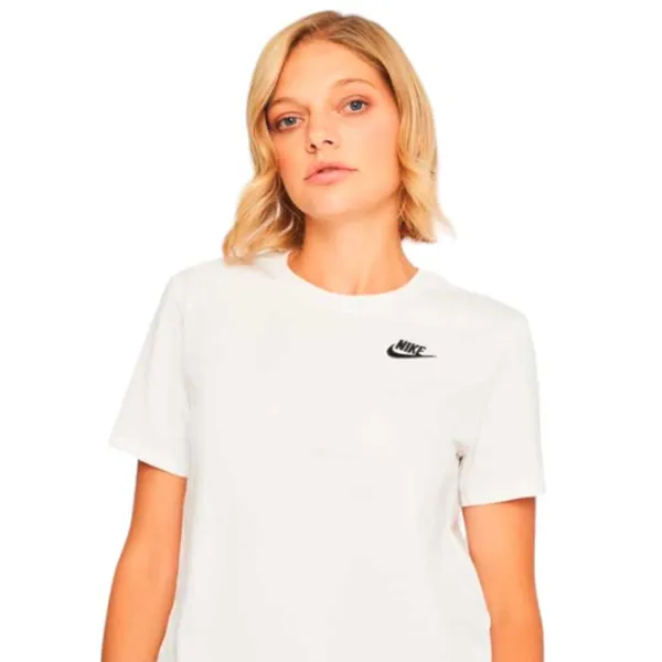 Tricou pentru femei Nike Nsw Tee Club Bumbac/ White photo 4