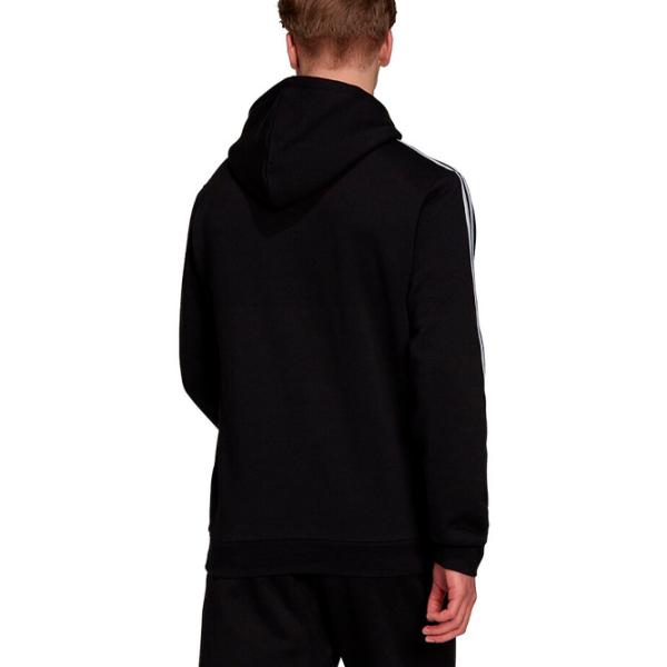 Hanorac pentru bărbați Adidas Box Logo 3S Fleece Drept/ Black photo 4