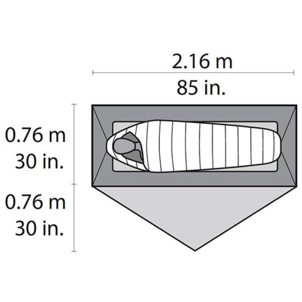 Палатка MSR Hubba NX Tent V6 Красный Зелёный photo 5