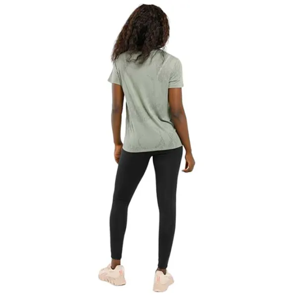 Футболка для женщин Reebok Burnout Tee Полиэстер/ Зелёный photo 3