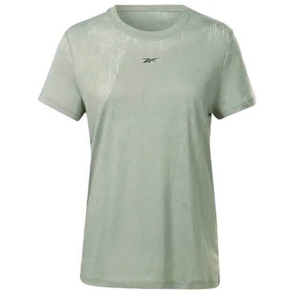 Футболка для женщин Reebok Burnout Tee Полиэстер/ Зелёный photo 5
