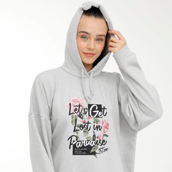 Hanorac pentru femei Kinetix WL LAYLA 17GF83 3PR Gray photo 5