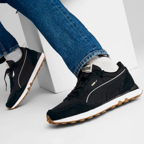 Adidași pentru bărbați Puma Rider FV Worn Out 42.5/ Black photo 4