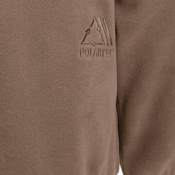 Hanorac pentru bărbați Jack Wolfskin Bockenheim Fleece Drept/ Brown photo 5