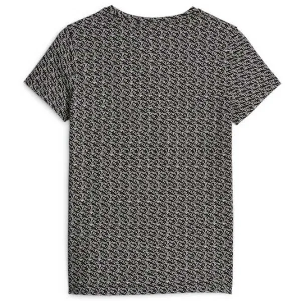 Tricou pentru femei Puma Ess+ Logo Lab Aop Tee Bumbac/ Black photo 2 Tricou pentru femei Puma Ess+ Logo Lab Aop Tee Bumbac/ Black photo 2