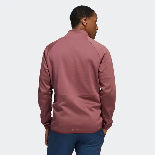 Hanorac pentru bărbați Adidas Jacke Cold Ready 1/ 4 Zip Hr Drept/ Red photo 3