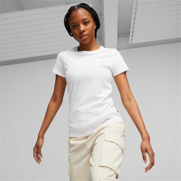 Футболка для женщин Puma Ess+ Logo Lab Aop Tee Хлопок/ Белый photo 3