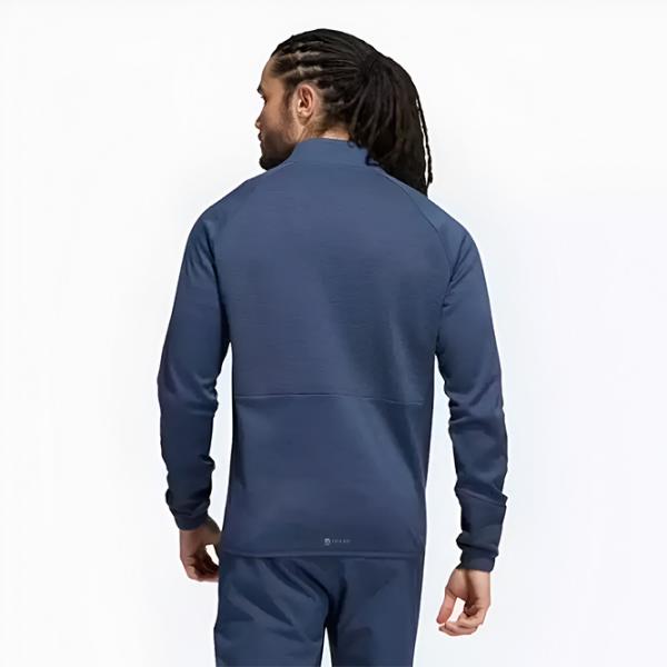 Hanorac pentru bărbați Adidas Jacke Cold Ready 1/ 4 Zip Hr Drept/ Blue photo 4
