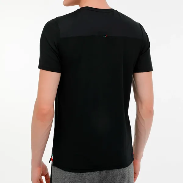 Tricou pentru bărbați Lumberjack 3W ML RENATO 11CT735 3PR Polyester/ Black photo 2