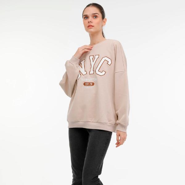 Hanorac pentru femei Lumberjack WL SOFIA-N 16GF851 3PR Beige photo 3