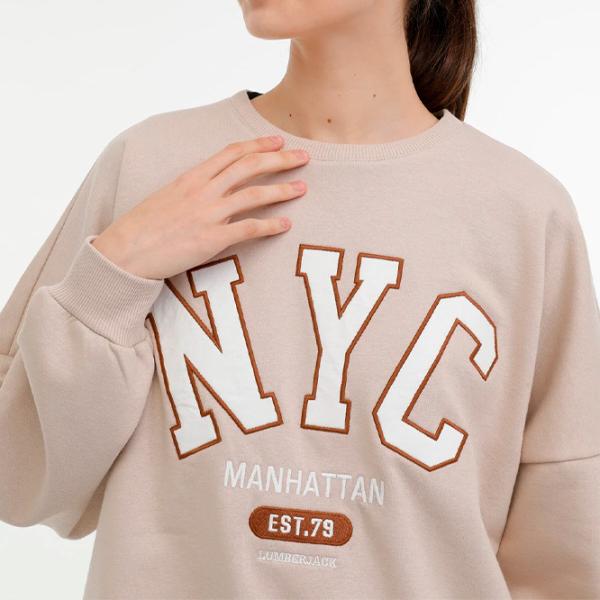 Hanorac pentru femei Lumberjack WL SOFIA-N 16GF851 3PR Beige photo 5