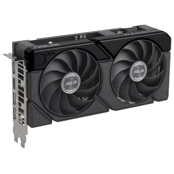 Placă video Asus Radeon RX 7600 XT Dual OC PCI Express x8 4.0 / 16 GB photo 2 Placă video Asus Radeon RX 7600 XT Dual OC PCI Express x8 4.0 / 16 GB photo 2