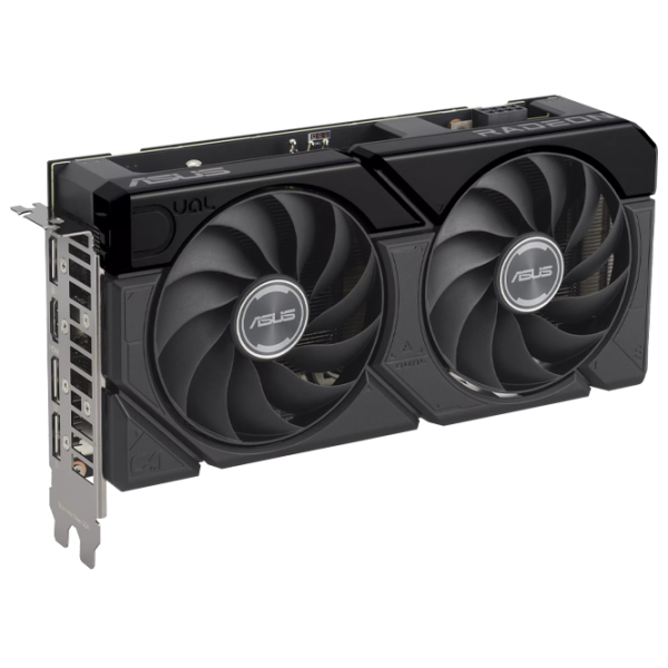 Placă video Asus Radeon RX 7600 XT Dual OC PCI Express x8 4.0 / 16 GB photo 2 Placă video Asus Radeon RX 7600 XT Dual OC PCI Express x8 4.0 / 16 GB photo 2