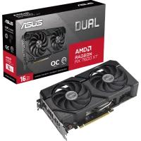 Placă video Asus Radeon RX 7600 XT Dual OC PCI Express x8 4.0 / 16 GB photo 5