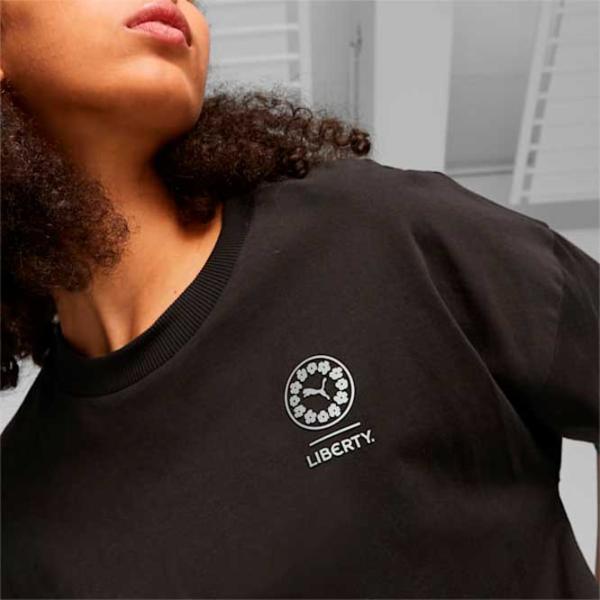 Tricou pentru femei Puma X Liberty Graphic Tee Bumbac/ Black photo 5 Tricou pentru femei Puma X Liberty Graphic Tee Bumbac/ Black photo 5