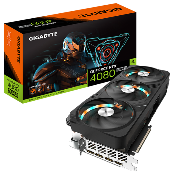 Placă video Gigabyte GeForce RTX 4080 SUPER GAMING OC PCI Express x16 4.0 / 16 GB photo 5 Placă video Gigabyte GeForce RTX 4080 SUPER GAMING OC PCI Express x16 4.0 / 16 GB photo 5
