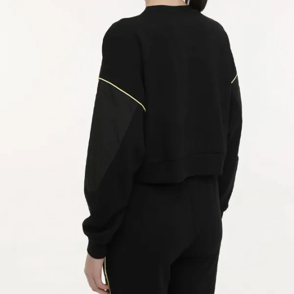 Hanorac pentru femei Lotto W-BETHANY C NECK SWT 4FX Black photo 2 Hanorac pentru femei Lotto W-BETHANY C NECK SWT 4FX Black photo 2