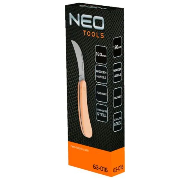 Нож NEO Tools 63-016 для повседневного использования/ нержавеющая сталь photo 6