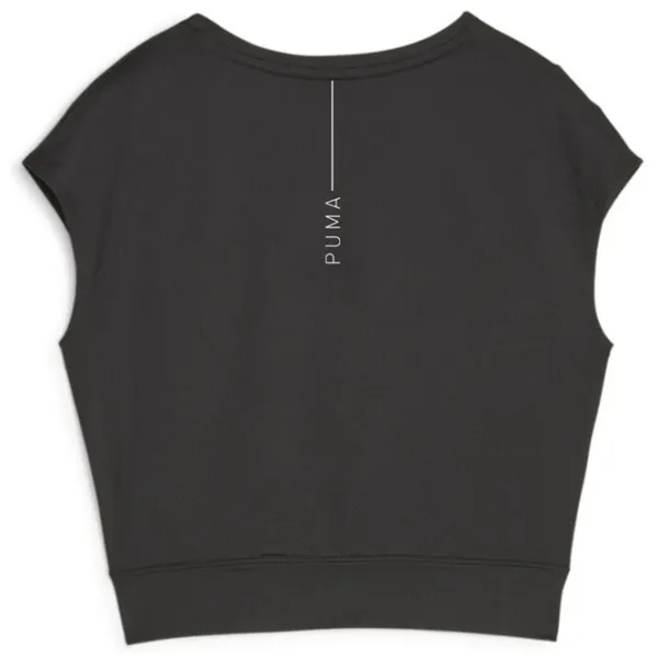 Футболка для женщин Puma Studio Yogini Lite Trend Tee 6 % эластан/ Черный photo 2