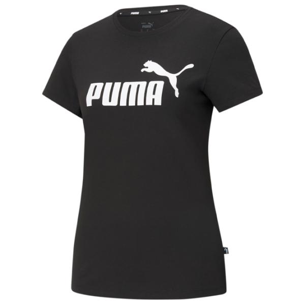 Футболка для женщин Puma Ess Logo Tee Хлопок/ Черный photo 4
