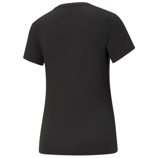 Футболка для женщин Puma Ess Logo Tee Хлопок/ Черный photo 2