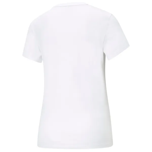 Футболка для женщин Puma Ess Logo Tee Хлопок/ Белый photo 2