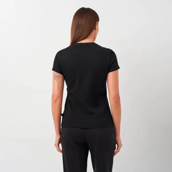 Футболка для женщин Puma Ess Small Logo Хлопок/ Черный photo 5