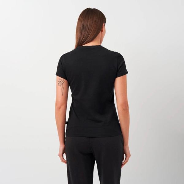 Tricou pentru femei Puma Ess Small Logo Bumbac/ Black photo 8