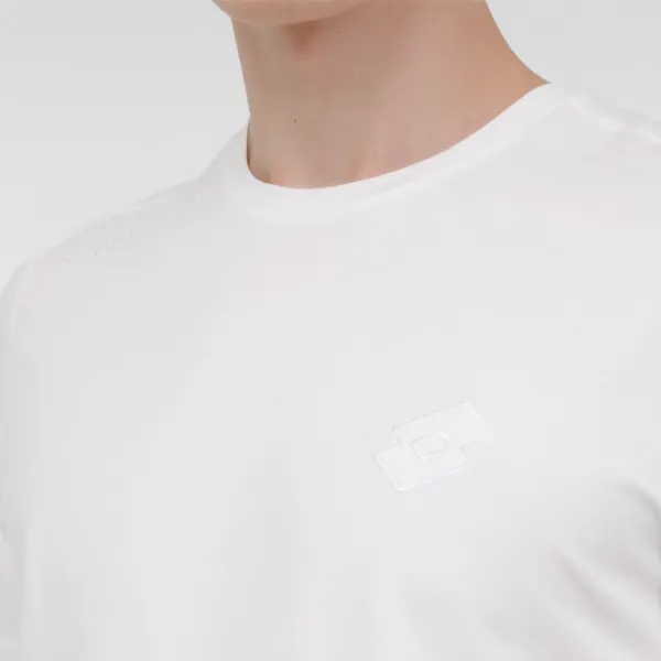 Tricou pentru bărbați Lotto 3W ML UDO 11LLM19 3PR Bumbac/ White photo 4