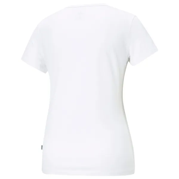 Футболка для женщин Puma Ess Small Logo Хлопок/ Белый photo 2