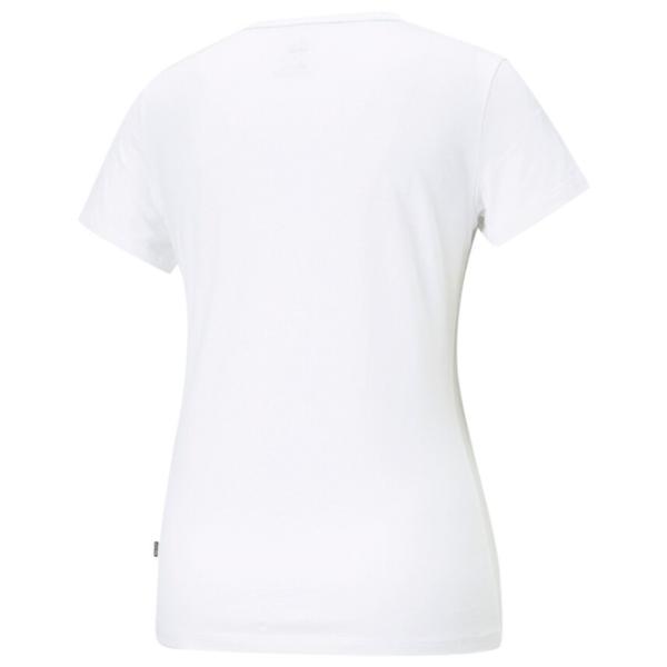 Футболка для женщин Puma Ess Small Logo Хлопок/ Белый photo 2