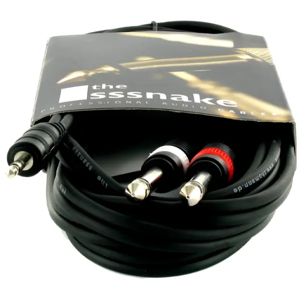 Cablu audio Sssnake YPK2030 PVC/ Black photo 3