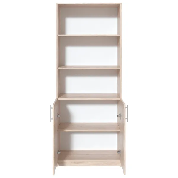 Шкаф с полками Fabrik Home Office-Line №1 200см x 80см x 40см/ ДСП/ Дуб Сонома photo 3