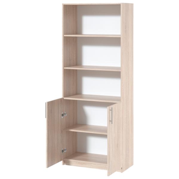 Шкаф с полками Fabrik Home Office-Line №1 200см x 80см x 40см/ ДСП/ Дуб Сонома photo 4