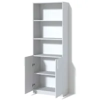 Dulap cu polițe Fabrik Home Office-Line №1 200 x 80 x 40/ PAL/ Frasin alb photo 3