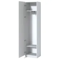 Dulap Fabrik Home Office-Line №6 200 x 50 x 40/ LPAL/ Frasin alb photo 2