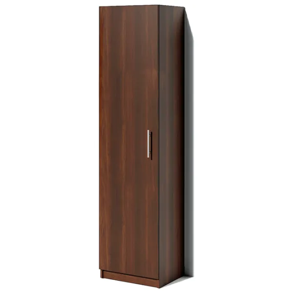 Шкаф Fabrik Home Office-Line №6 200см x 50см x 40см/ ЛДСП/ Орех тёмный photo 2