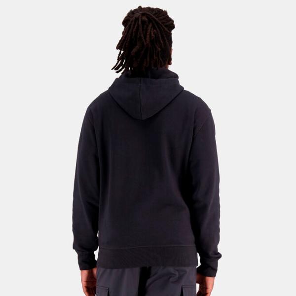 Hanorac pentru bărbați New Balance Essentials Stacked Logo Drept/ Black photo 2 Hanorac pentru bărbați New Balance Essentials Stacked Logo Drept/ Black photo 2