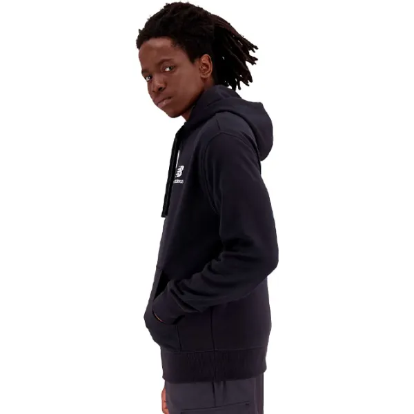Hanorac pentru bărbați New Balance Essentials Stacked Logo Drept/ Black photo 4 Hanorac pentru bărbați New Balance Essentials Stacked Logo Drept/ Black photo 4