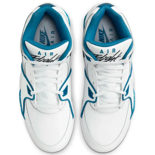 Adidași pentru bărbați Nike Air Flight 89 47/ White Blue photo 4