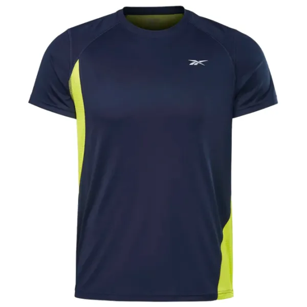 Tricou pentru bărbați Reebok RUNNING SS SPEEDWI Polyester/ Navy photo 6