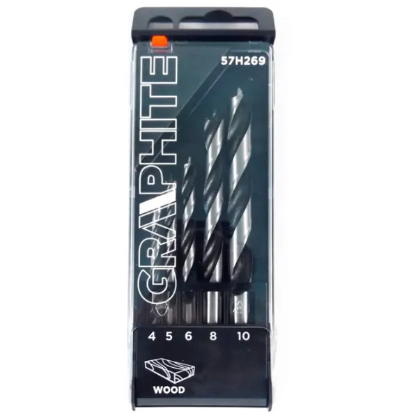 Set de burghie Graphite 57H269 Oțel photo 4