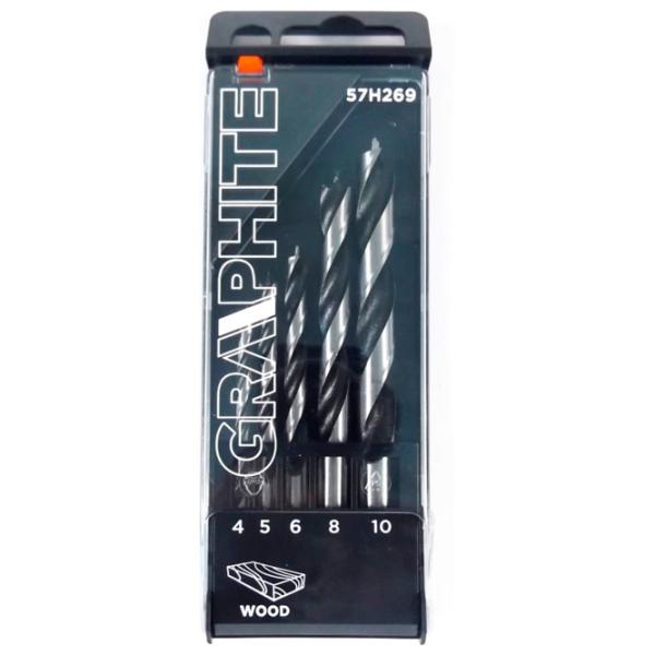 Set de burghie Graphite 57H269 Oțel photo 4