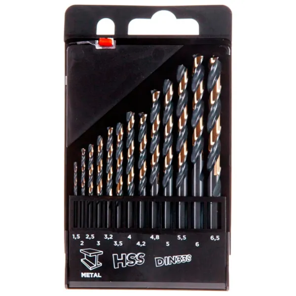 Набор сверл Graphite 55H088 HSS-CNC photo 4 Набор сверл Graphite 55H088 HSS-CNC photo 4