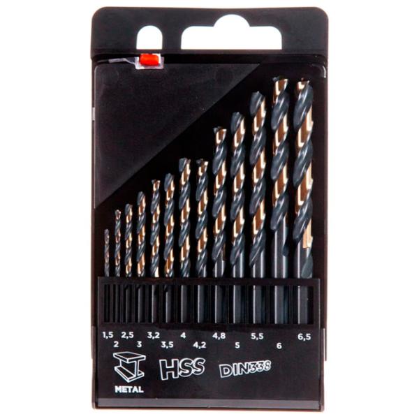 Набор сверл Graphite 55H088 HSS-CNC photo 4 Набор сверл Graphite 55H088 HSS-CNC photo 4