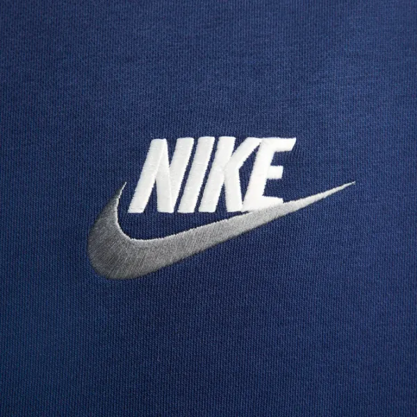 Hanorac pentru bărbați Nike M Nk Club+ Ft Crew Lbr Drept/ Blue photo 6 Hanorac pentru bărbați Nike M Nk Club+ Ft Crew Lbr Drept/ Blue photo 6