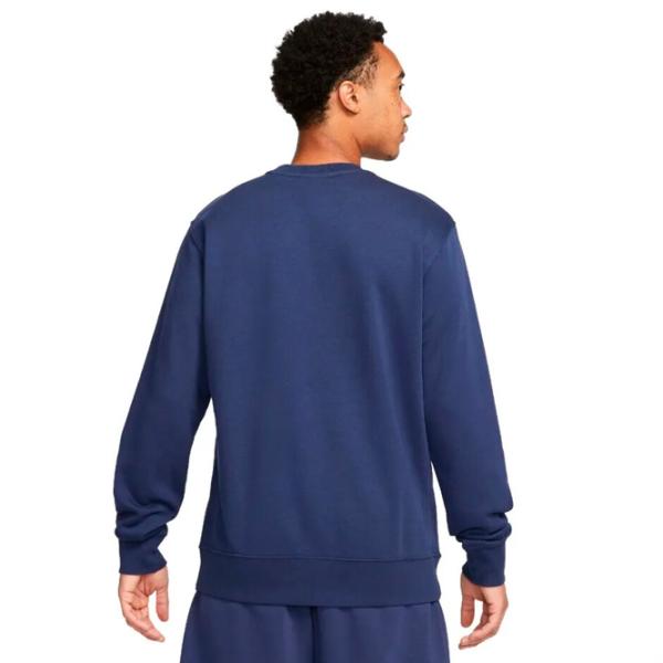 Hanorac pentru bărbați Nike M Nk Club+ Ft Crew Lbr Drept/ Blue photo 3