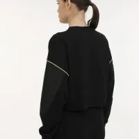 Hanorac pentru femei Lotto W-BETHANY C NECK SWT 4FX Black photo 3